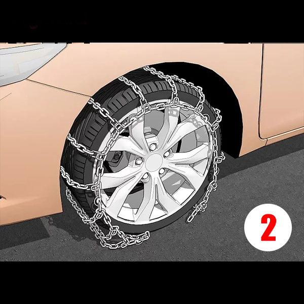 زنجیر چرخ مدل SNOW PRO مناسب برای لیفان 820 بسته دو عددی