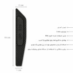 ضربه گیر آینه بغل خودرو کد CM-820 مناسب برای لیفان 820 مجموعه 2 عددی