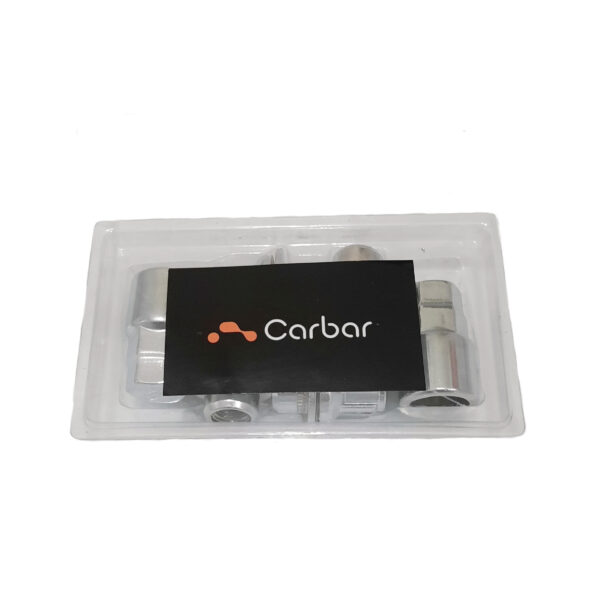 قفل رینگ خودرو ضد سرقت واشردار کاربار مدل CarBar_266 مناسب برای لیفان 820 بسته 6 عددی