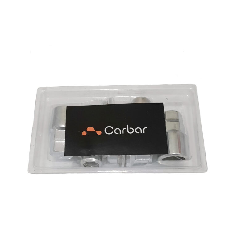 قفل رینگ خودرو ضد سرقت واشردار کاربار مدل CarBar_266 مناسب برای لیفان 820 بسته 6 عددی