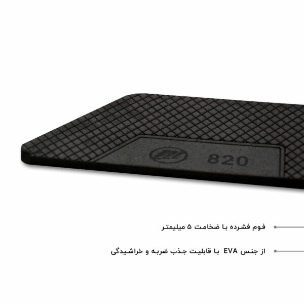 ضربه گیر سپر خودرو کد CB-820 مناسب برای لیفان 820 مجموعه 2 عددی