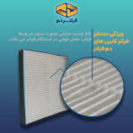 فیلتر کابین فیلتر دم مدل توری کد G8113110-F مناسب برای لیفان 820